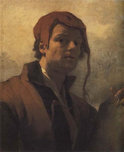 Willem Drost Self-Portrait Sweden oil painting art